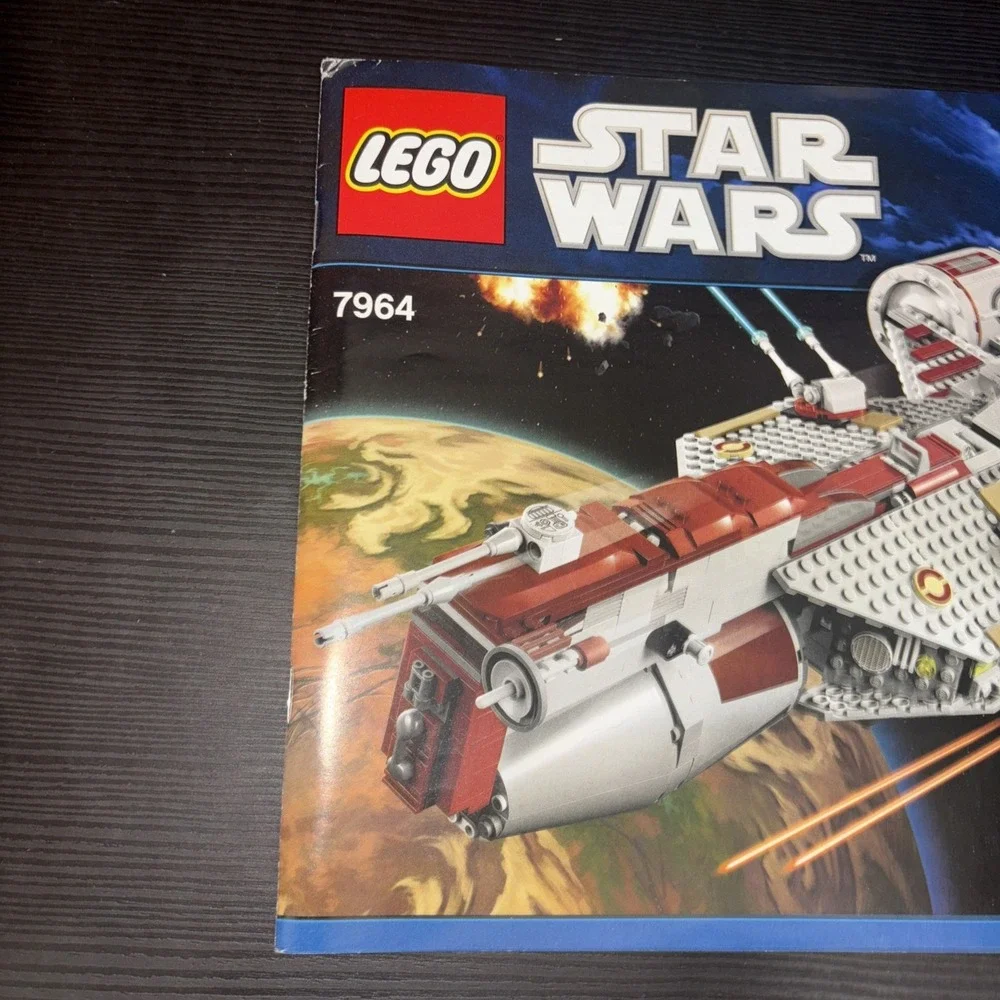 LEGO Instruction Books Manual 1-2  7964 Republic Frigate Star Wars Instructions